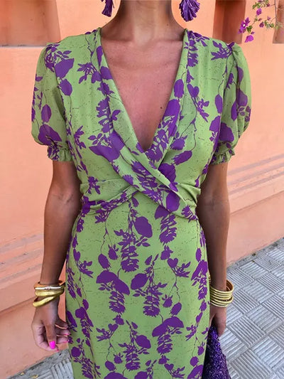 Rhiannon™ | Bellissimo abito stampato da donna