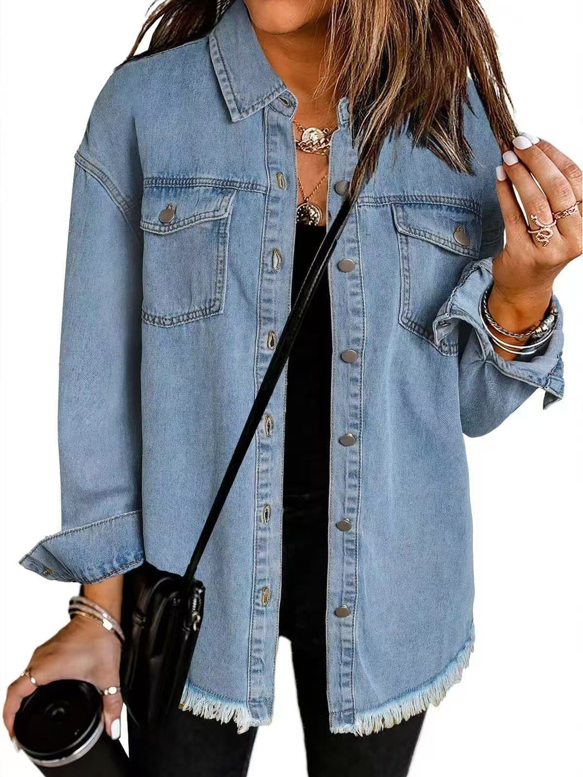 Maura | Giacca di Jeans Classica da Giorno