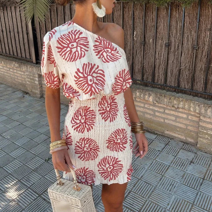 Sigrid™ | Abito Asimmetrico Chic