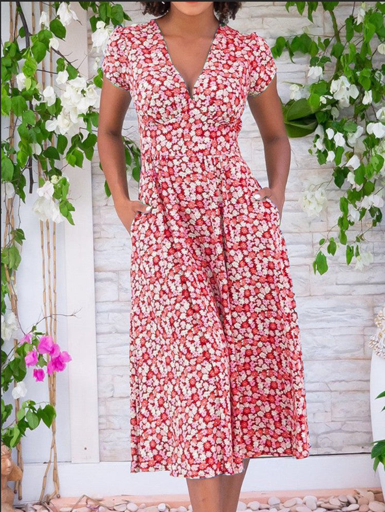 Fienna – Vestito Midi con Bottoni
