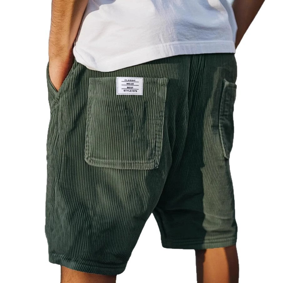 Nicolò™ | Pantaloni Corti in Velluto