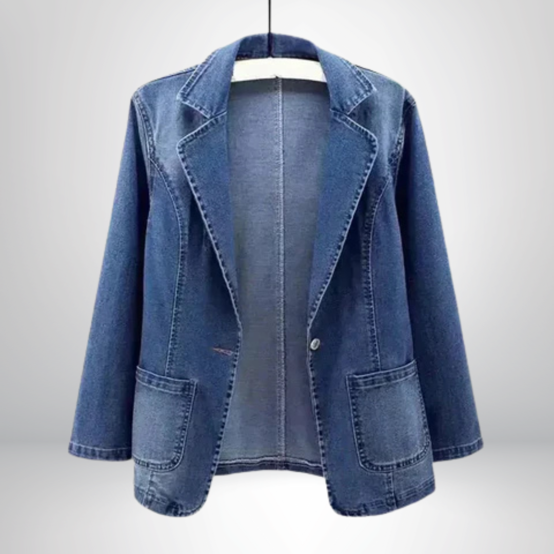 Sofia® | Blazer in Denim Elegante per Donne