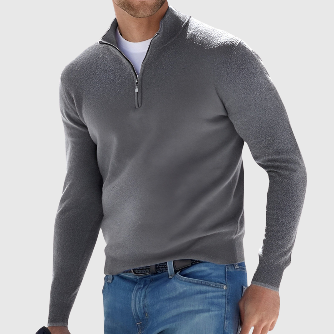 Sante | Pullover con Zip per Uomini