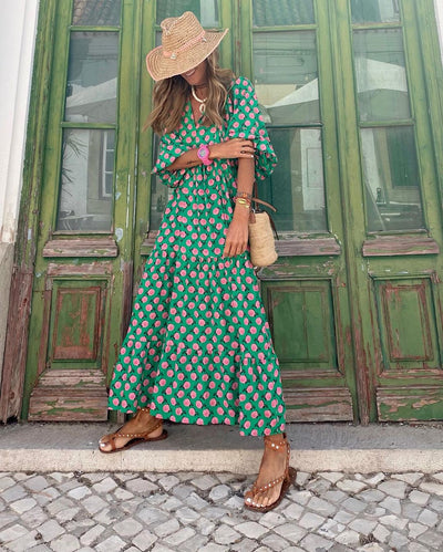 GIUGNO™ | Abito Maxi Boho