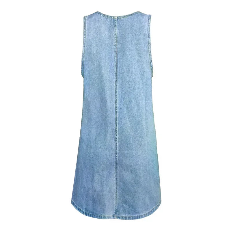 Amelia |  Vestito Estivo in Denim