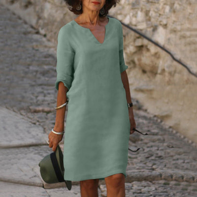 Lunetta| Abito fluido dall'eleganza senza tempo