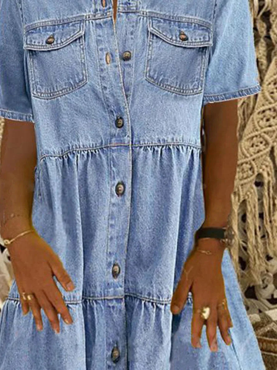 Sofia® | Vestito Boho in Denim