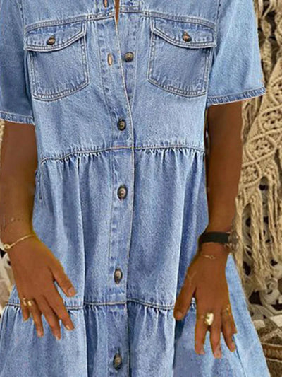 Sofia® | Vestito Boho in Denim