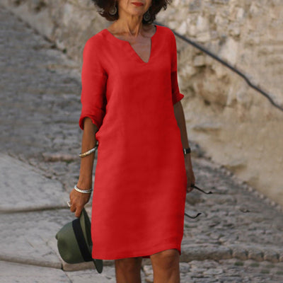Lunetta| Abito fluido dall'eleganza senza tempo