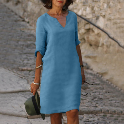 Lunetta| Abito fluido dall'eleganza senza tempo