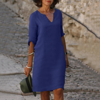 Lunetta| Abito fluido dall'eleganza senza tempo