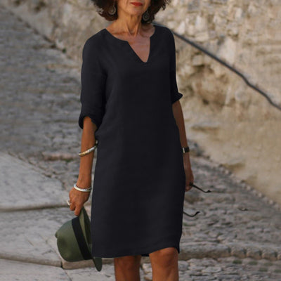 Lunetta| Abito fluido dall'eleganza senza tempo