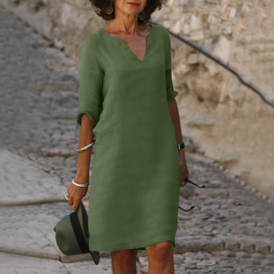Lunetta| Abito fluido dall'eleganza senza tempo