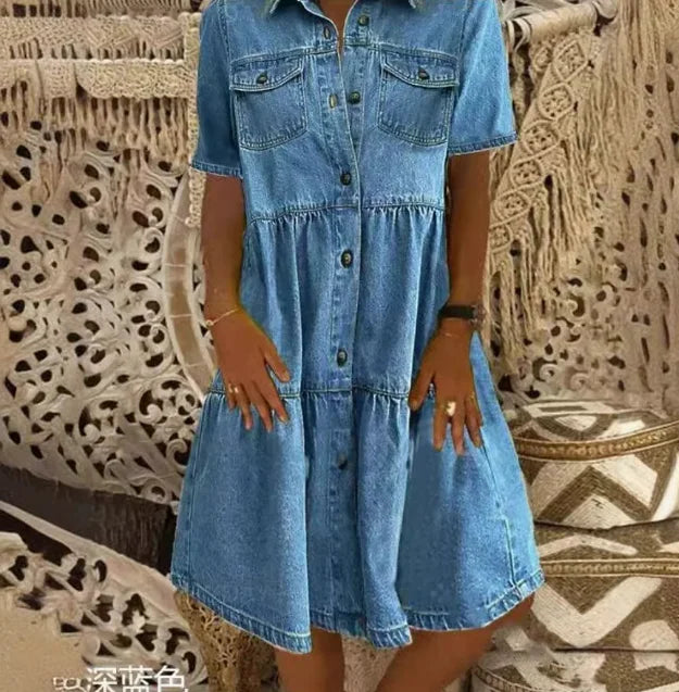 Sofia® | Vestito Boho in Denim