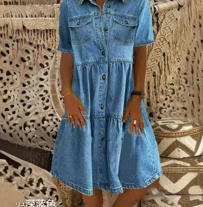 Sofia® | Vestito Boho in Denim