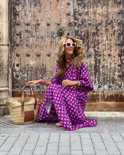 GIUGNO™ | Abito Maxi Boho