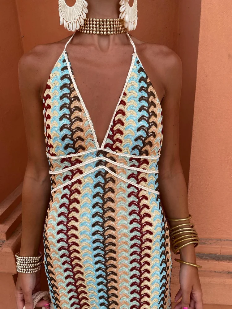 Roxanne™ | Abito Senza Schiena con Collo Halter