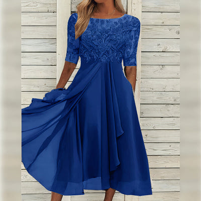 Taryn® | Abito midi in pizzo elegante