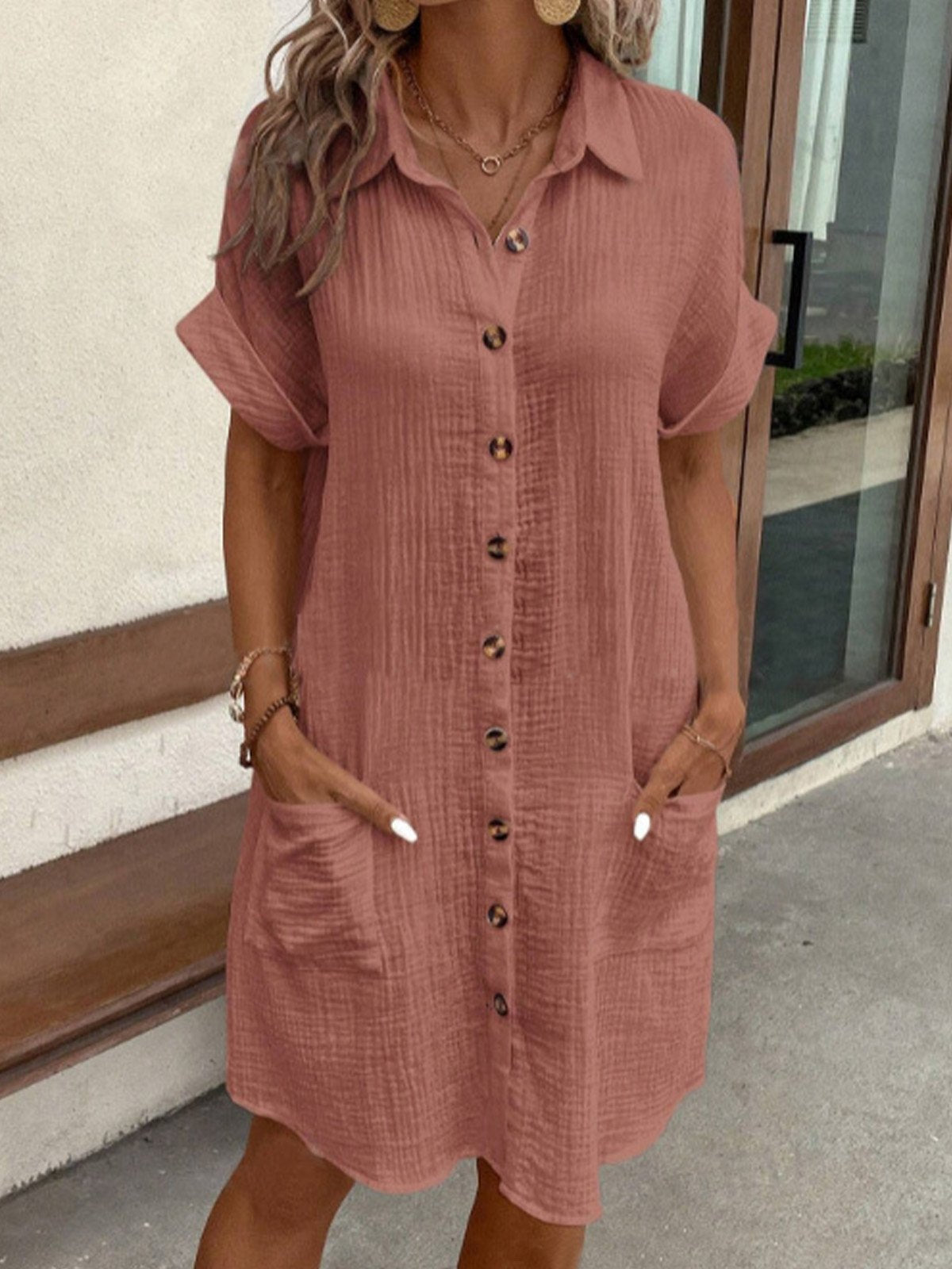 Celest Elegante Polo Abito