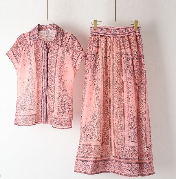 Adele™ | Set Due Pezzi Stampa Boho