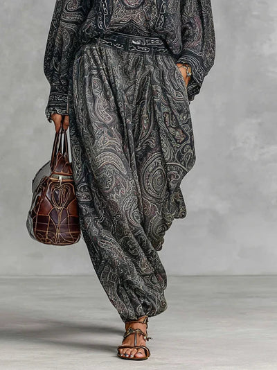 Evelina | Abito vintage a maniche lunghe