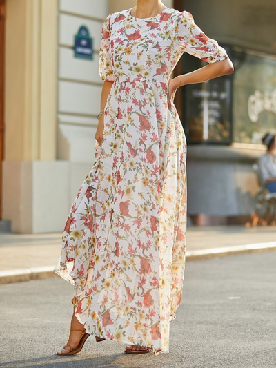 Amalia | Abito Maxi Romantico