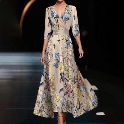 Yuna™ | Vestito Floreale Chic