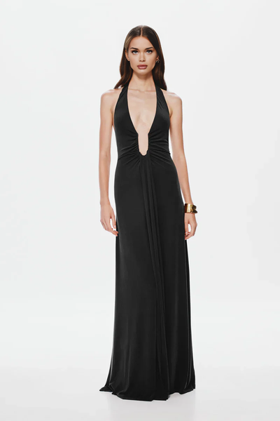 Valeria | Abito Maxi in Cupro