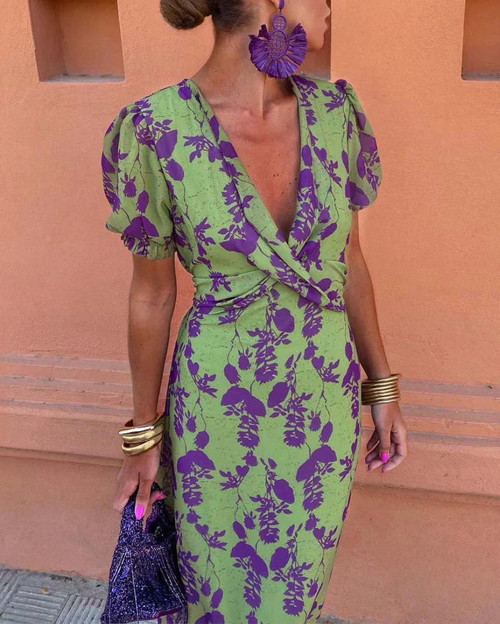 Michela | Abito Elegante a Fiori