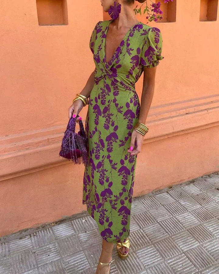 Michela | Abito Elegante a Fiori