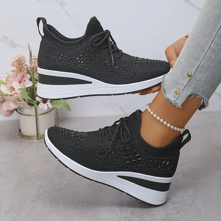 ALINA | SNEAKERS ORTOPEDICHE SCINTILLANTI E ULTRA CONFORTEVOLI