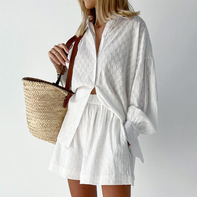 Elisabetta™ | Set Camicia e Pantaloni Corti Breezy