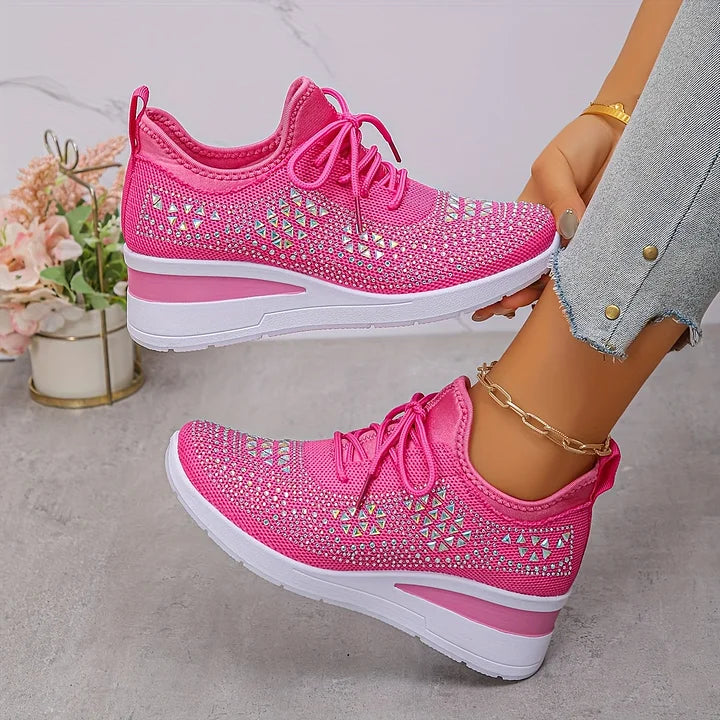 ALINA | SNEAKERS ORTOPEDICHE SCINTILLANTI E ULTRA CONFORTEVOLI