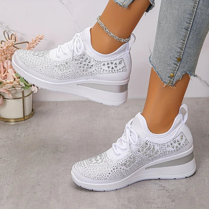 ALINA | SNEAKERS ORTOPEDICHE SCINTILLANTI E ULTRA CONFORTEVOLI