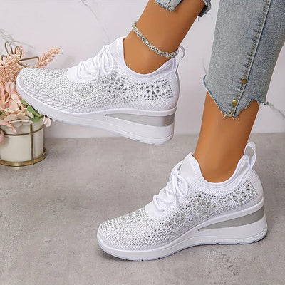 ALINA | SNEAKERS ORTOPEDICHE SCINTILLANTI E ULTRA CONFORTEVOLI