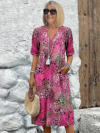 Federica™ | Abito leggero con scollo a V