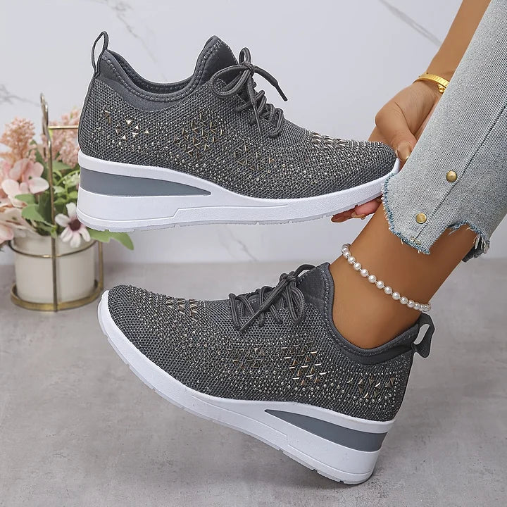 ALINA | SNEAKERS ORTOPEDICHE SCINTILLANTI E ULTRA CONFORTEVOLI
