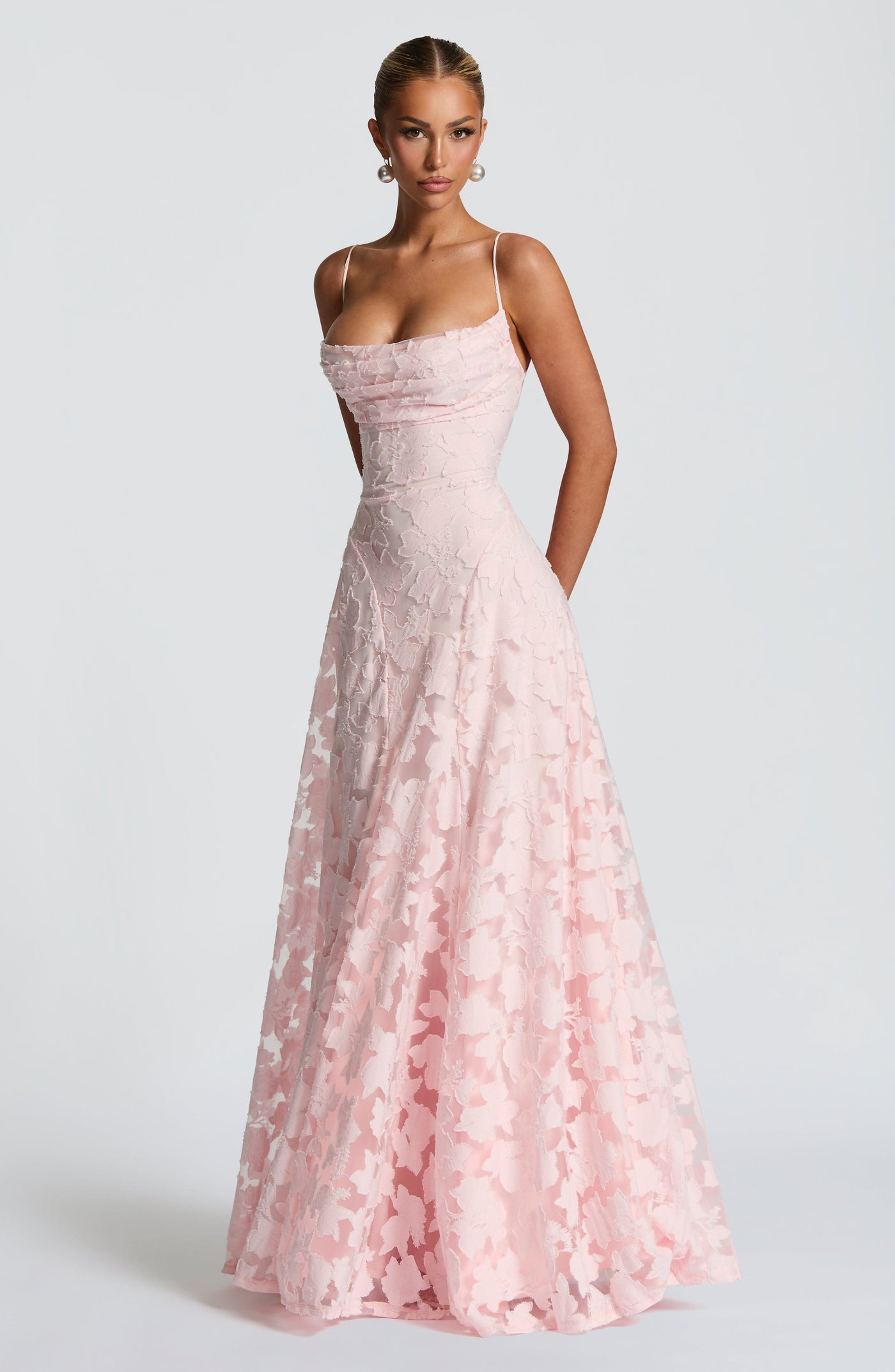 Francesca | Abito maxi in pizzo