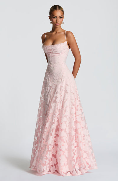Francesca | Abito maxi in pizzo