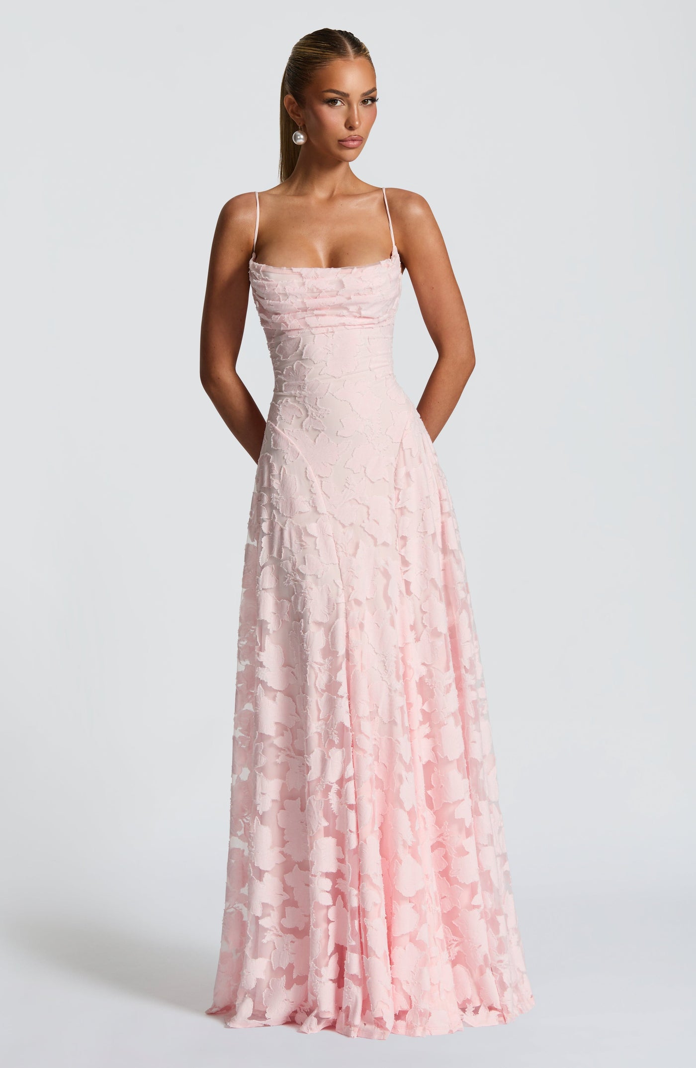 Francesca | Abito maxi in pizzo