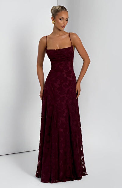 Francesca | Abito maxi in pizzo