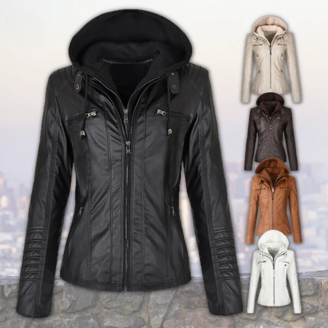 Olga™ | Giacca Con Cappuccio Comoda e Stilos