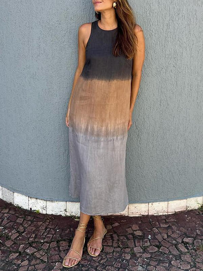 Evelina™ | Abito Elegante con Stampa Naturale