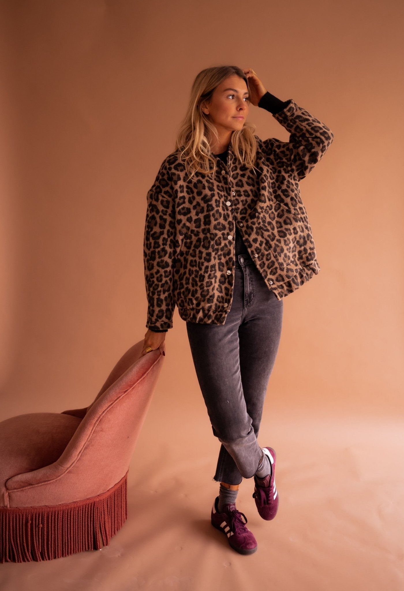 Paulina | Giacca Trendy Leopardata