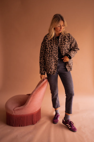 Paulina | Giacca Trendy Leopardata