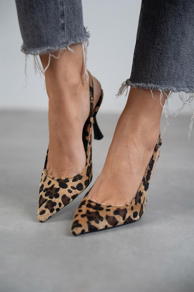 Chiara | Scarpa Leopardo Slingback