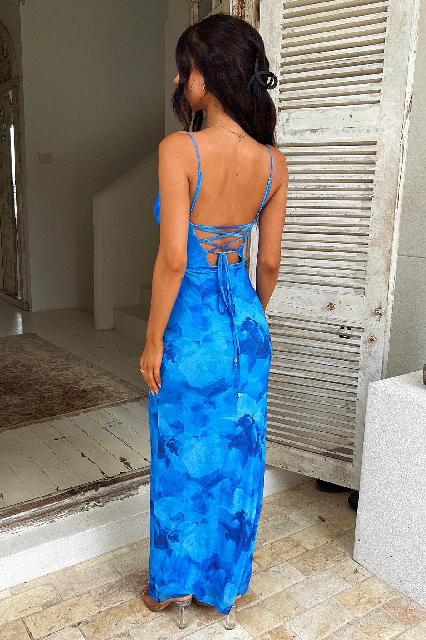 Aurelia | Vestito maxi floreale