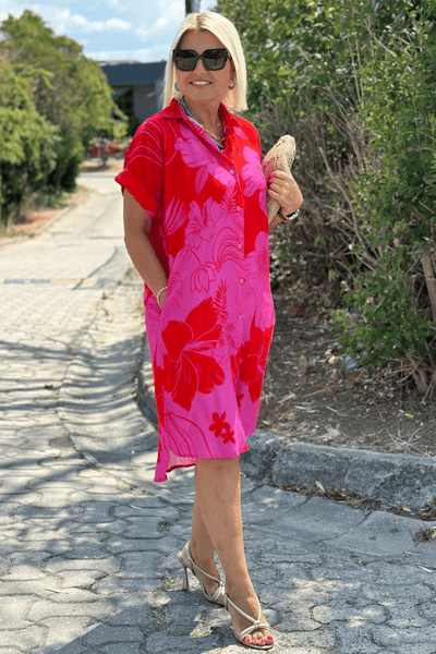 Stella™  | Abito con stampa floreale