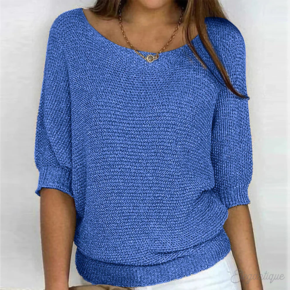 Eunice™ | Top in maglia rilassata