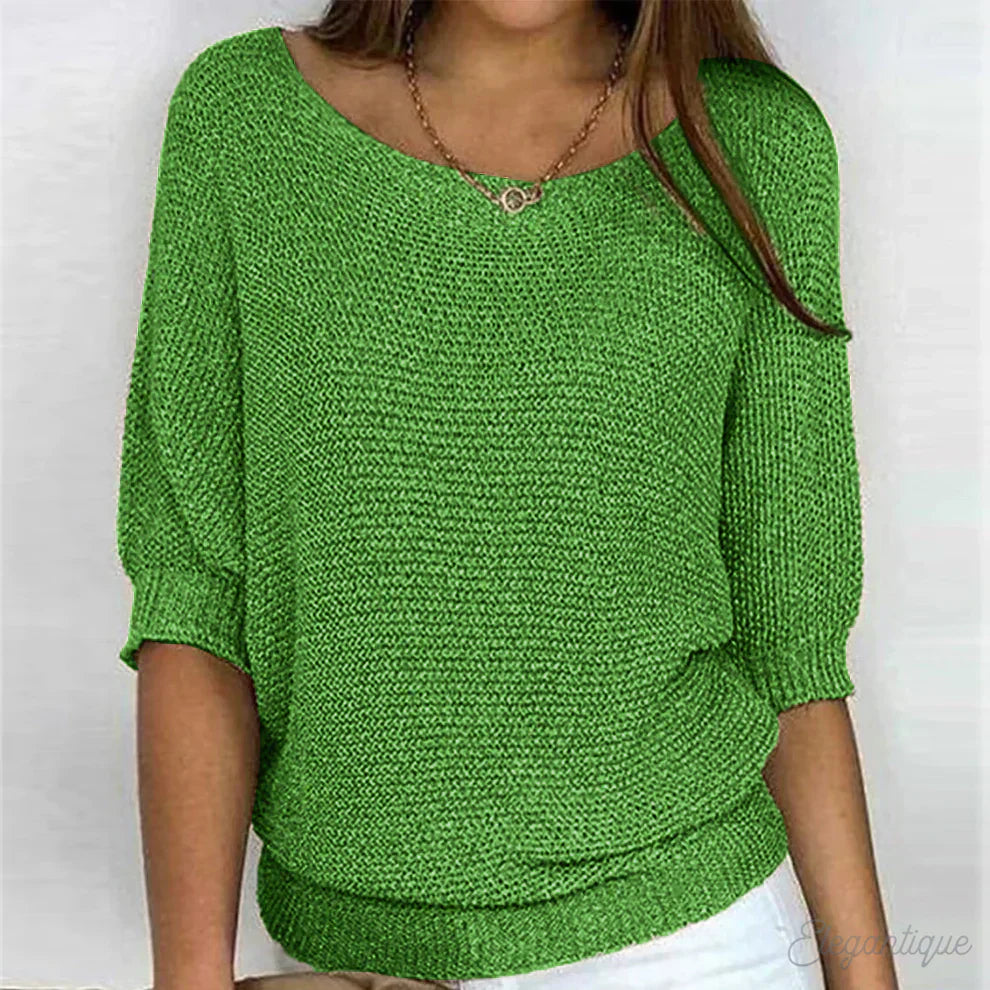 Eunice™ | Top in maglia rilassata